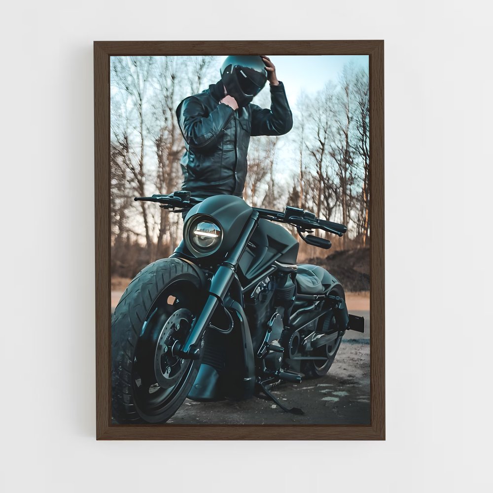 Poster magnifique Night rod – affiche Harley-Davidson (vue 5)